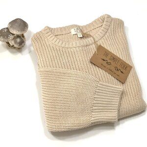NWT • THE SIMPLE FOLK Oatmeal Essential Sweater {9/10}